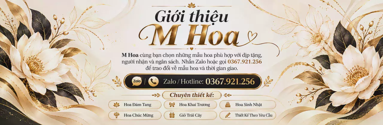 Ảnh bìa Shop hoa tươi Long Khánh - Từ lời nhắn đến món hoa vừa ý
